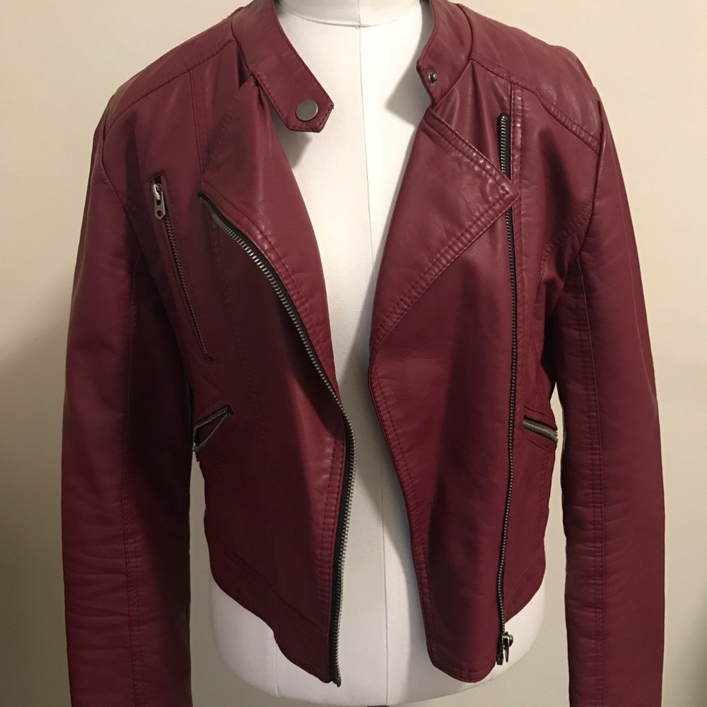 Leather jacket